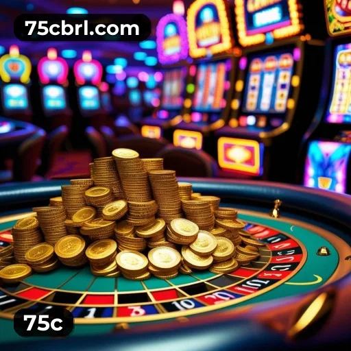 75c bônus R$5.000 + 500 giros - Rollover 35x, prazo 30 dias, 38% taxa conversão